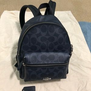 Coach mini backpack